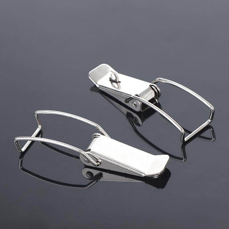 Hasp Latch Lock Metal Box Locking Long Toggle Catch Buckle Loaded Hinge Hardware