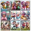 Funny Old Couple 5D DIY Diamond Painting Portrait New 2024 Full Diamond Embroidery Sassy Happy Grandma Handmade Mosaic Home Art