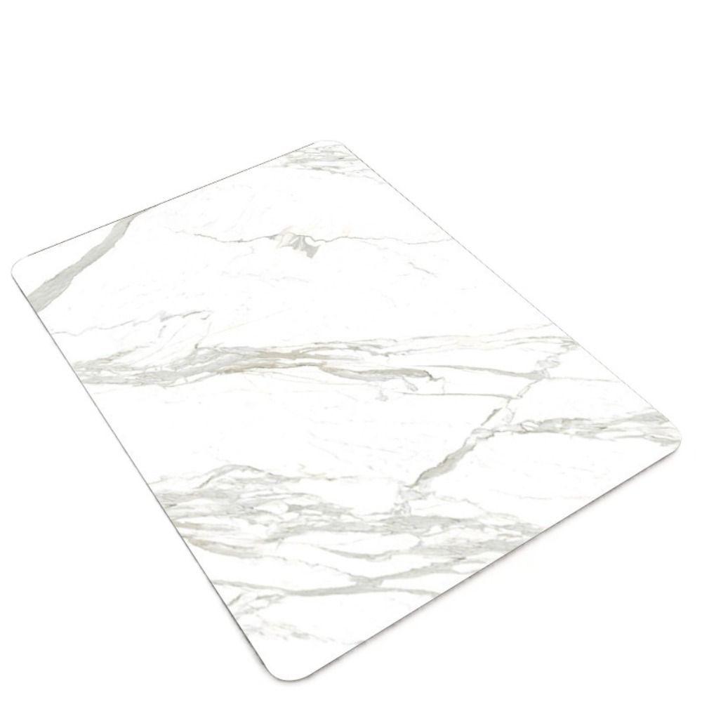 Luxury Drain Pad Marble Grain Countertop Dry Mats Insulation Mat Dish Drying Mat  Table Decor