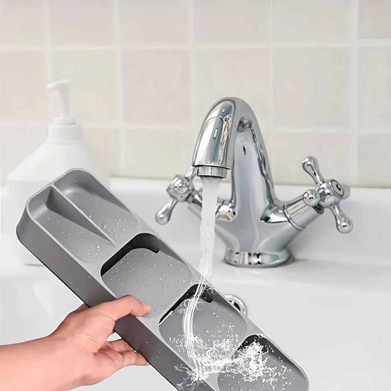 Компактный органайзер для столовых приборов, кухонный ящик, лоток с несколькими отделениями для вилок, ложек, аксессуаров, держатель для столовых приборов