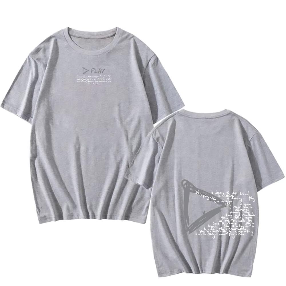 Ed Sheeran Play Tshirt NEW Album Printing Fashion 2026 Tshirts Cotton Short Sleeve Unisex Women T Shirts Summer Hip Hop Streetwear