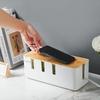 Multifunction Cable Management Box Plastic Plug-in Board Case New Desktop Storage Box