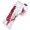 Крышка паттера штифтового типа совместима с крышкой Scotty Cameron Odyssey Head Cover с магнитным замком Spiders белого, черного и красного цвета (красный)