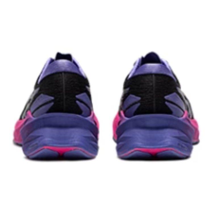 Asics Novablast 3 Comfortable Versatile Mesh Cushioning Low-Top Training Running Shoes Men Sneaker Black Gray 1011B727-002