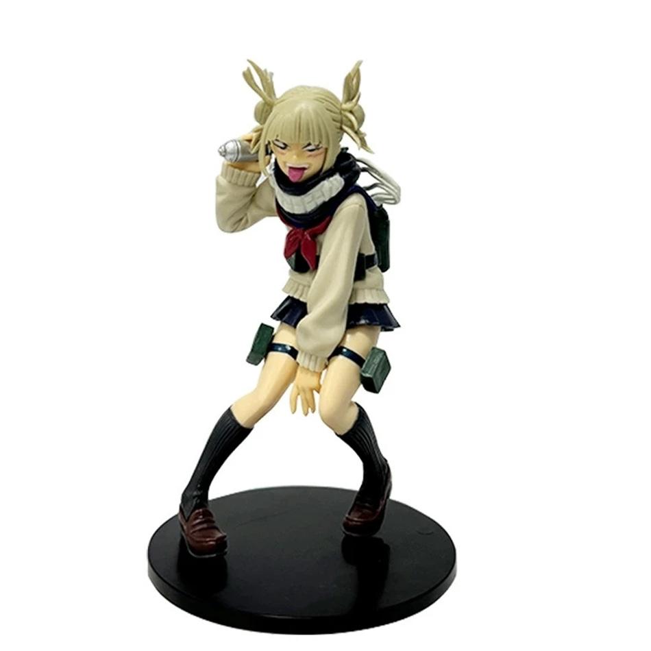 MHA My Hero Academ Anime Toga Himiko Figurine Standing Action Figure Collection Anime Toys PVC Model Boy Girl Fans Gift 18cm