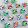 12Pcs Pull Back Wind-up Airplane Toy Educational Spring Clockwork Aircraft Toy Toddlers