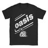 Men T-Shirt Oasi/s Hipster Cotton Tee Shirt Short Sleeve Rock Band T Shirts O Neck Tops Plus Size