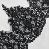 50Yard Black Car Bone Lace Lace With Beads, Round Mesh Beads, Exquisite Flower Clothing Accessories