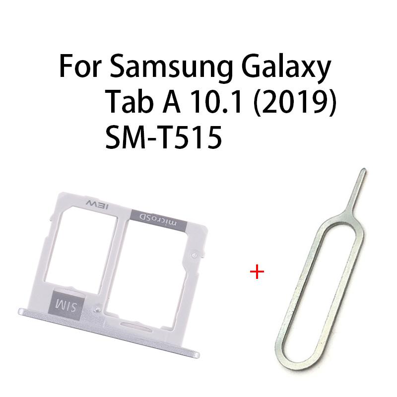 SIM Card Tray + Micro SD Card Tray For Samsung Galaxy Tab A 10.1 (2019) / SM-T515