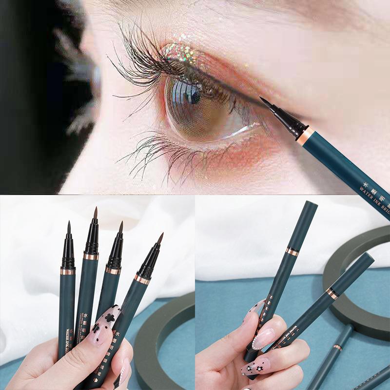 New Eyeliner Waterproof Lasting Makeup Not Easy To Smudge Natural Three-dimensional Quick Dry Liquid Eyeliner Eye Makeup Women's Student Makeup
