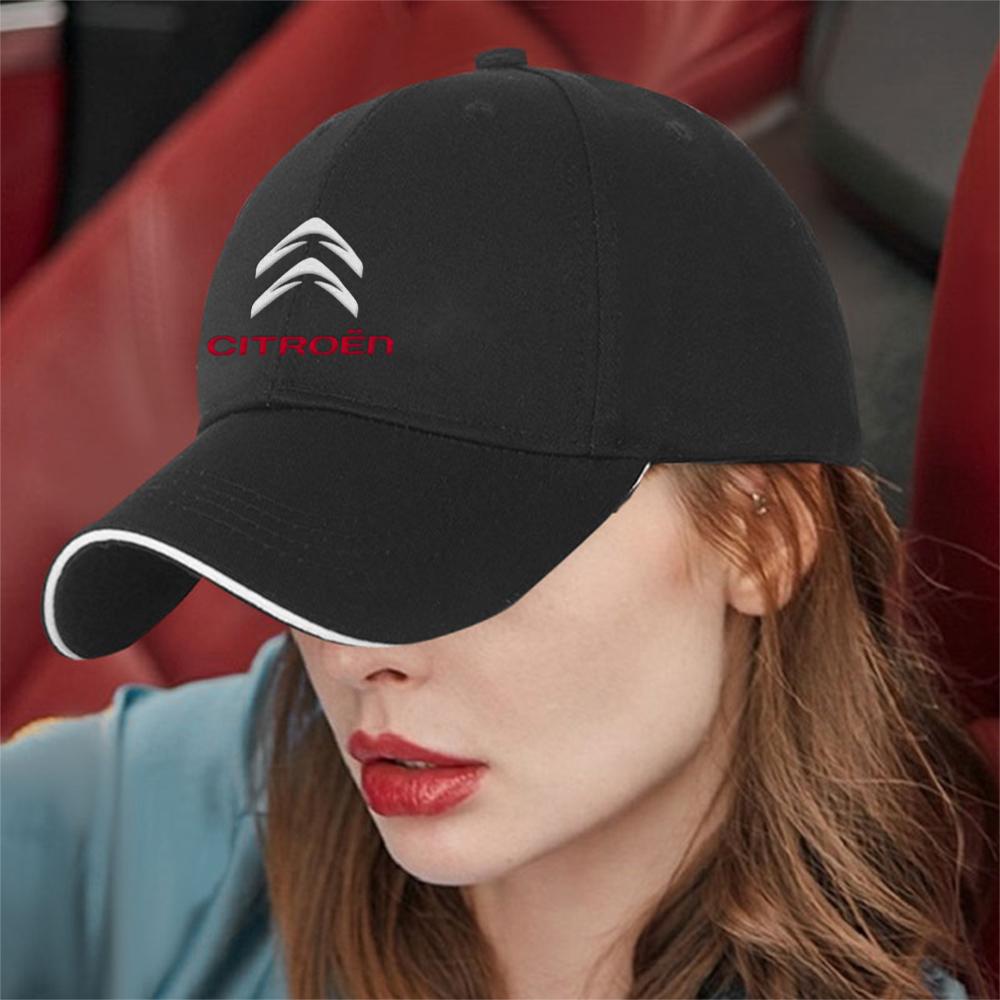1pcs Baseball Cap Summer Outdoor Sun Hats Adjustable Golf Caps For Citroen C1 C2 C3 C4 Grand Picasso C4L C5 C-ELYSEE Berlingo C6 ajn256