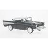 Assembled Miniatures - Chevrolet Bel Air Black/white 1957 1/24 Motormax