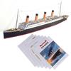 1:400 DIY Handcraft Titanic Ship 3D Бумажная Модель Наборы Игрушки