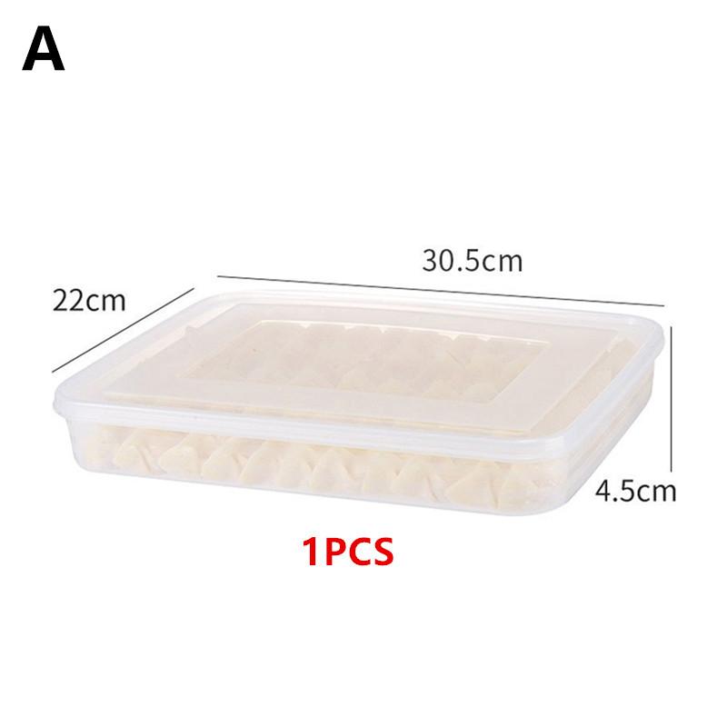 Кухонный контейнер для хранения Органайзер для холодильника Прозрачные контейнеры для еды Лоток для пельменей, фруктов, овощей, мяса, торта