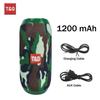 TG117 Портативная Bluetooth-колонка TWS Беспроводная Двойной Бас Уличная Колонка Бумбокс FM AUX TF-карта Музыкальный Плеер Для Кемпинга Езды