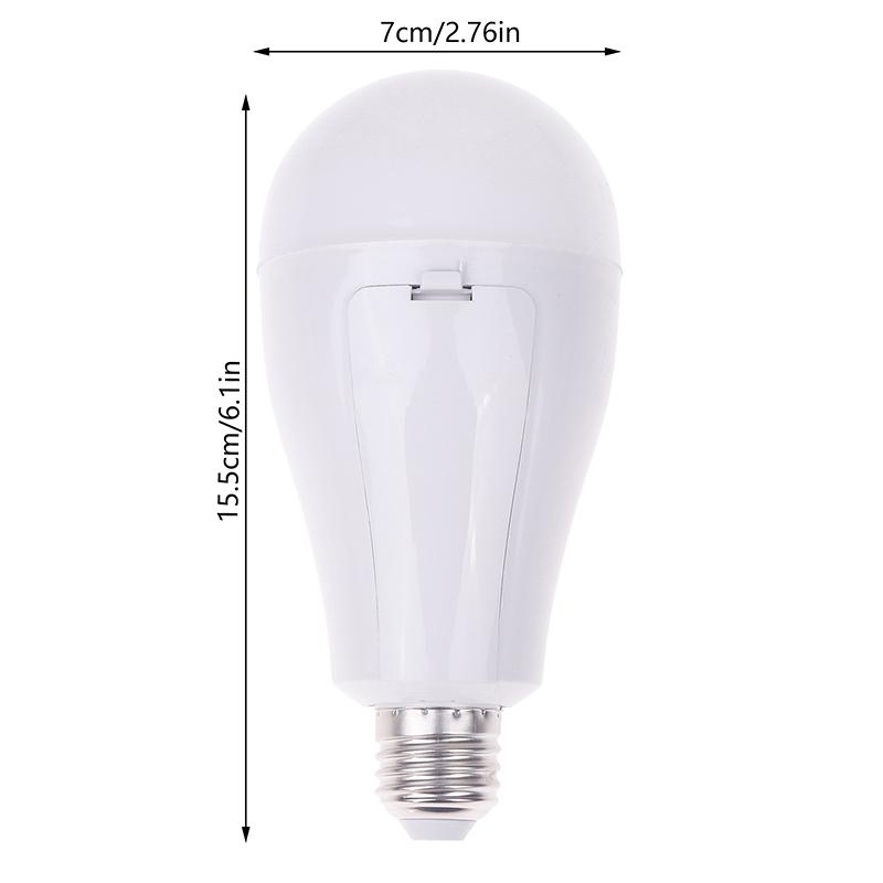 E27 Ac85-265V Перезаряжаемые Аварийные Светодиодные Лампы 20 Вт Высокой Яркости Лампочка Уличный Кемпинг Рыбалка Портативные Лампы Освещение
