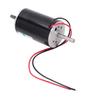 Двигатель постоянного тока высокоскоростной 80 Вт малый CW CCW двойной выходной вал регулировка скорости 24 В