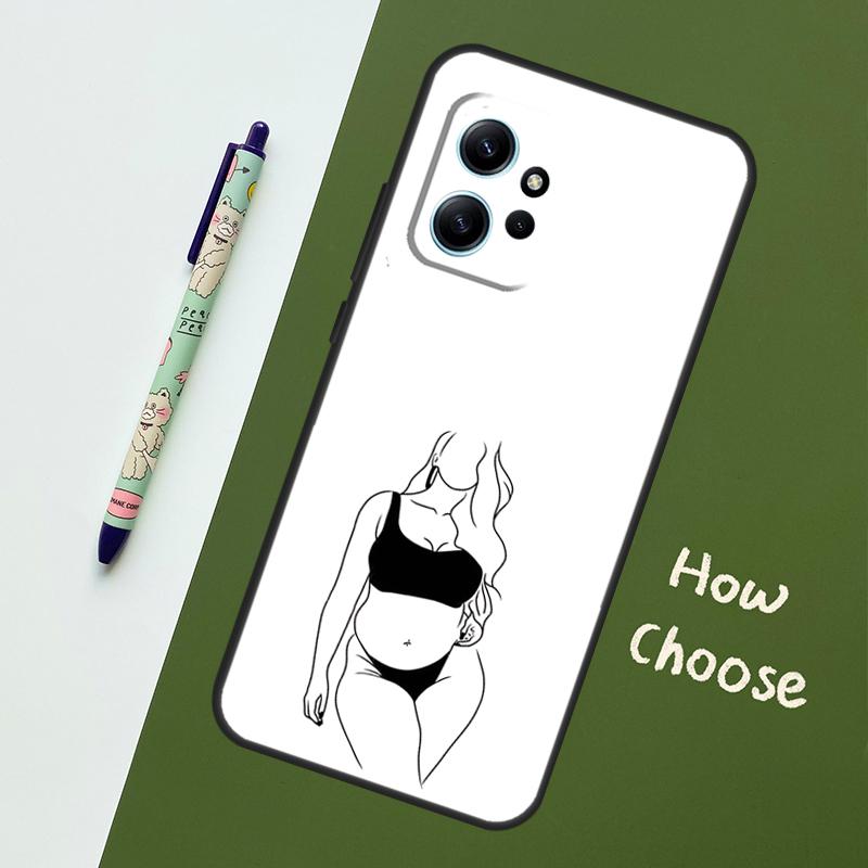 Чехол-арт с изображением женского тела для Xiaomi Redmi Note 13 11 10 12 14 15 Pro Plus Чехол для Redmi 15 14C 10C 13C 12C 15C