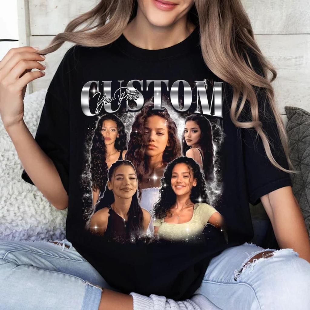 COMFORT COLORS Винтажная футболка с графикой 90-х, Кастомная подделка Rap Tee, Вставьте свой дизайн, CUSTOM Ваша собственная идея подделки здесь, Подарок для нее