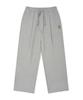 WACKY WILLY One-Pleat Wide Sweatpants Grey