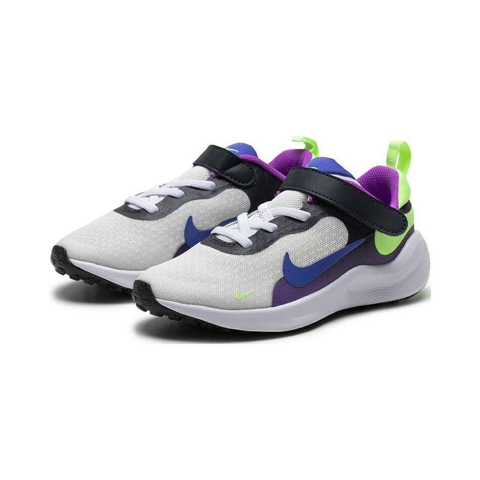 Nike Revolution 7 PS Fuchsia Dream Ultramarine Детские кроссовки Белый Summit-White Light-Ultramarine FB7690-100