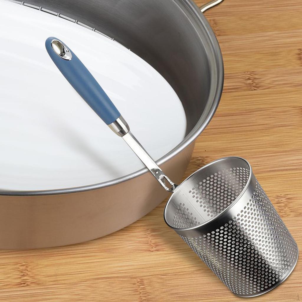 Пищевое сито для глубокой жарки, корзина из нержавеющей стали, дуршлаг для промывки лапши и пасты