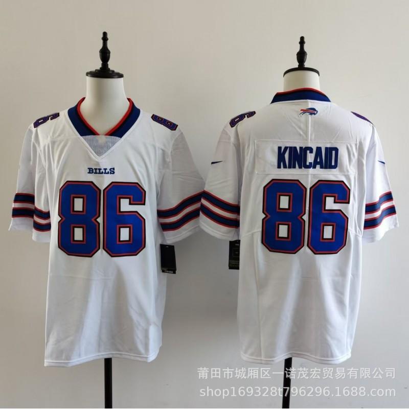 Bills Football Jersey Embroidered Rugby Uniform Mens Sports Shirt Size S-XXXL