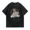 Vintage Retro 80s Mr T Yo Sucka Funny Slogan Print Casual Streetwear Shirt Vintage Washed Unisex Stretched Slightly Fashion