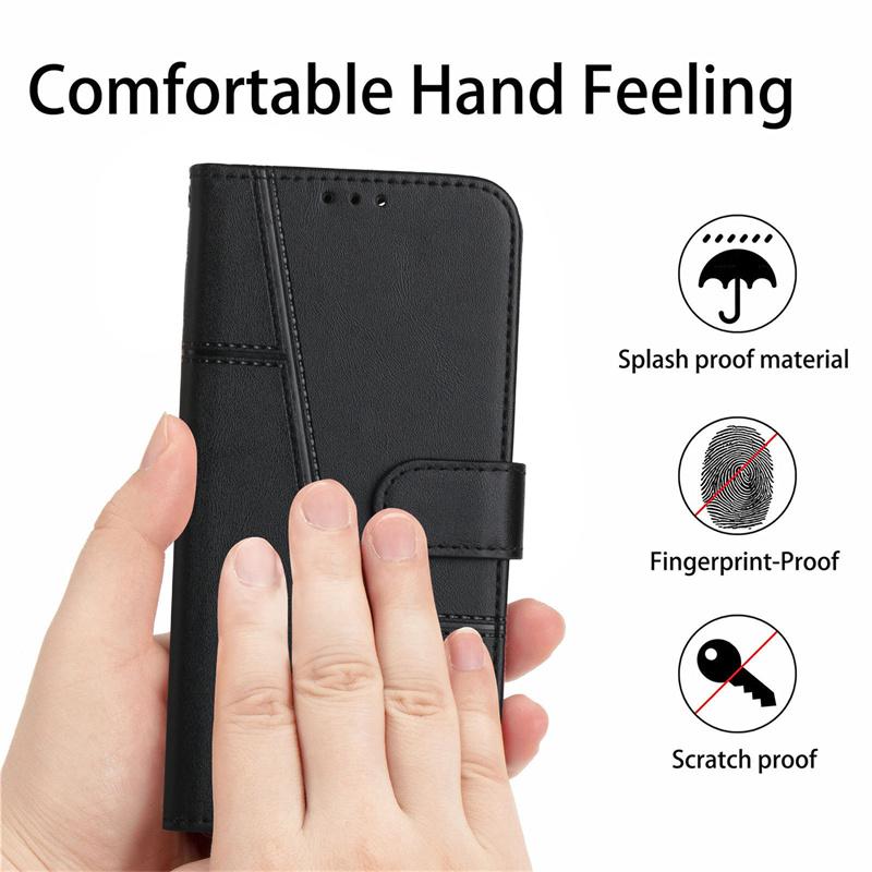 For Motorola Edge 2024 Case Flip Wallet Book Cover for Motorola EDGE 2024 Phone Case Edge2024 Leather Protective Cases Fundas