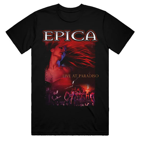 Футболка с принтом группы Epica THE QUANTUM ENIGMA Хлопковая графическая футболка Унисекс Женская Летняя уличная одежда Топ
