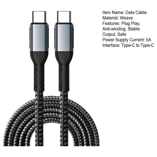 Data Cable Stable Output Tangle-Free Data Transmission