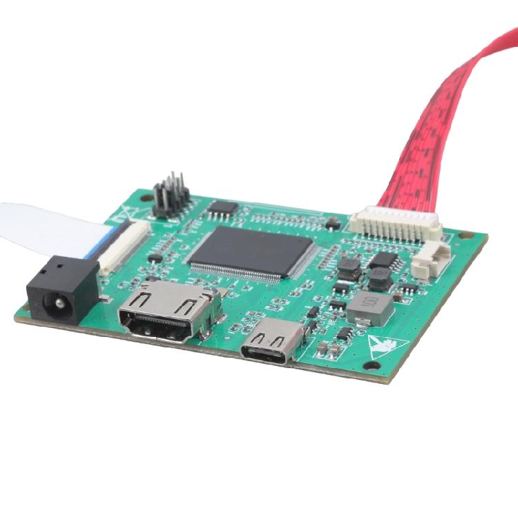 Высокосовместимая плата драйвера LCD eDP для экранов 10-17,3 дюйма, TYPE C, быстрая установка, поддержка нескольких языков и разрешений