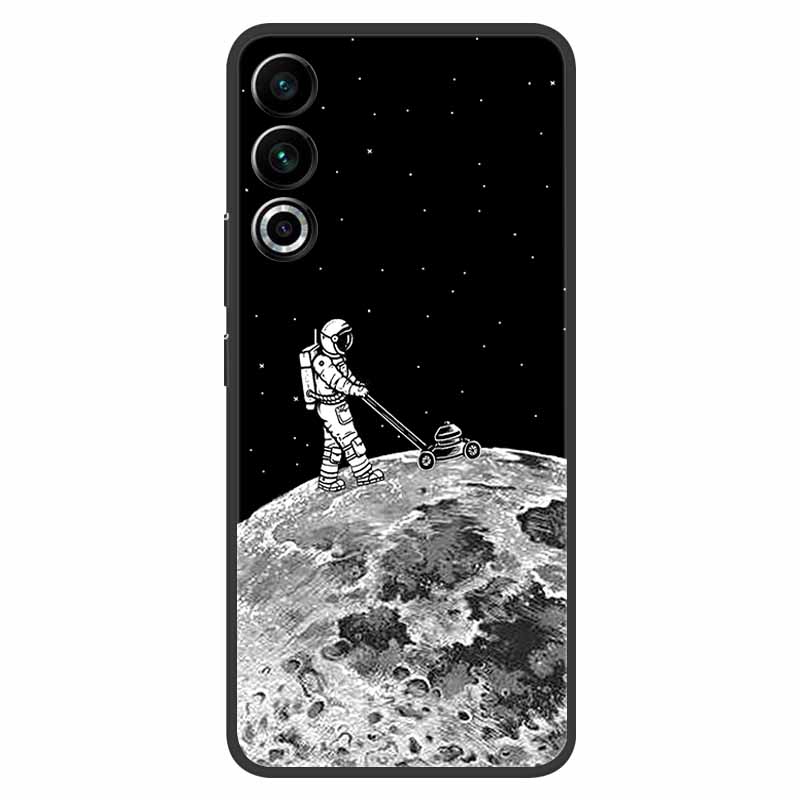 Для Meizu 20 Чехол 6.55" Capa Силиконовый Расписной Мягкий Черный Чехол для Meizu 20 2023 Чехлы Para Meizu20 Coque TPU Защитные Накладки