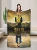 Wicked  Fiyero Blanket Quality Warm Soft Bedding Throw for Winter Girls Boys Living Room Street Trend Bedspread Cozy Home Decor