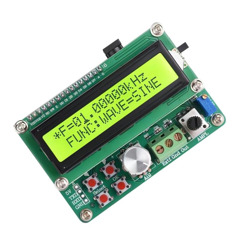 YE050 Power Arbitrary Waveform DDS Function Signal Generator with Digital LCD Frequency Meter 50MHz