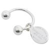 TIFFANY&Co. Return to TIFFANY & Co. Key Holder  Oval tag Silver925 unisex Used