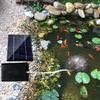 Солнечная панель 3 Вт Водяной насос 1,6 л/мин Садовый бесщеточный пруд Фонтан Насос для воды для бассейна Аквариум Рыба Водяной насос 160*120 мм