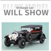 1/24 Rolls-Royce Phantom I Сплав Классическая Модель Роскошного Автомобиля Литой Металлический Игрушечный Ретро Старинные Автомобили Модель Автомобиля Звук и Свет Детский Подарок