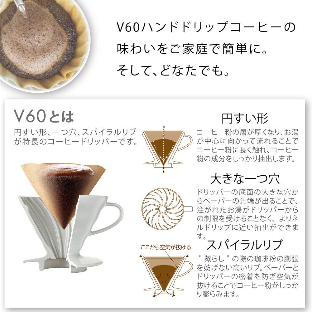 Кофеварка Hario Coffee King V60 Прозрачный черный EVCM-5TB