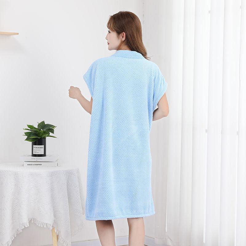 Летний взрослый носимый банный халат на шнуровке, быстросохнущее впитывающее банное полотенце, удобная и мягкая банная юбка