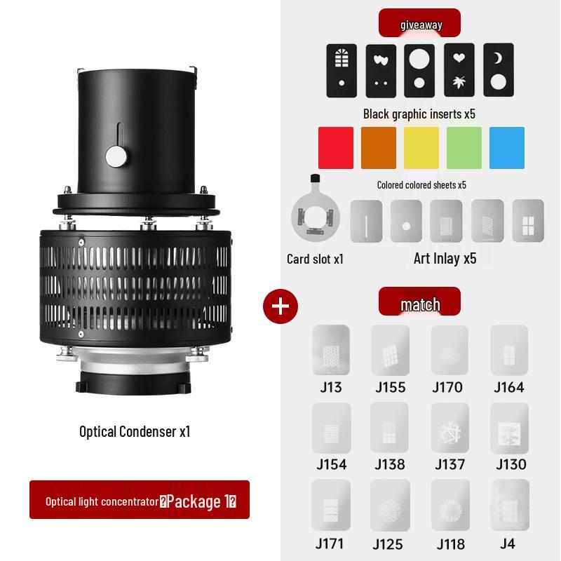 Конденсаторная лампа Ambitful Zhijie AL18 Pro для фотографии с креплением Bowens