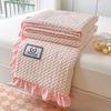 Skin-friendly Comfortable Fashionable Summer Cooling Bedspreads Quilt Machine Washable Light Air Conditioning Blanket
