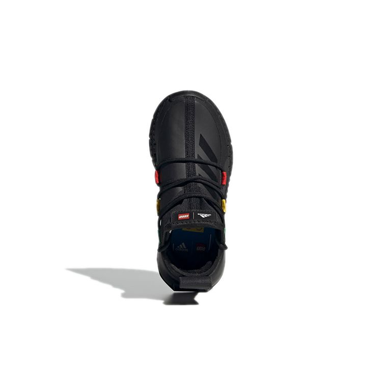 Adidas Lego X  Sport Mid K Collaboration Comfortable Sports Durable Breathable Mid-Top Kids Running Shoes Kids Running Shoes Charcoal FZ5504