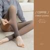 Women's Plus Size Casual Fleece Lined Fall Winter Warm Thermal Pantyhose Tights Medias Para Mujer Waist Translucent Stocking
