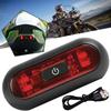 Helmet Light Luces Para Casco Bike Taillight Motorcycle Bicycle Helmet Safety Signal Warning Rear Lamp Waterproof LED Light