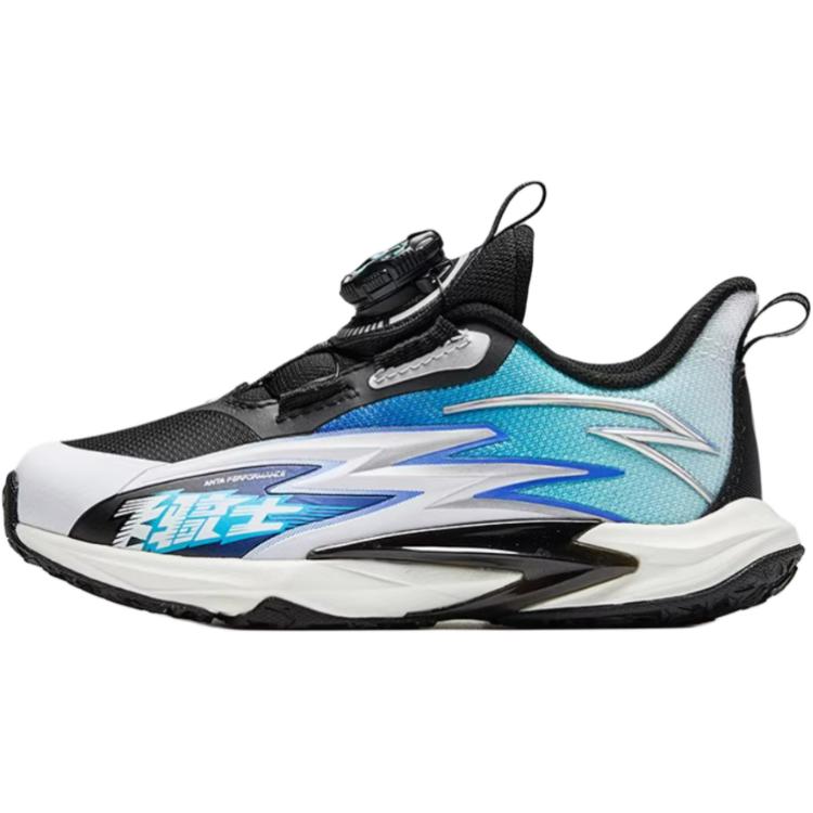 Anta Детские кроссовки для бега Fly Knight 8.0 из синтетической кожи, удобные, универсальные, нескользящие, износостойкие, с низким верхом. Детские кроссовки для бега, синие 312449963-4