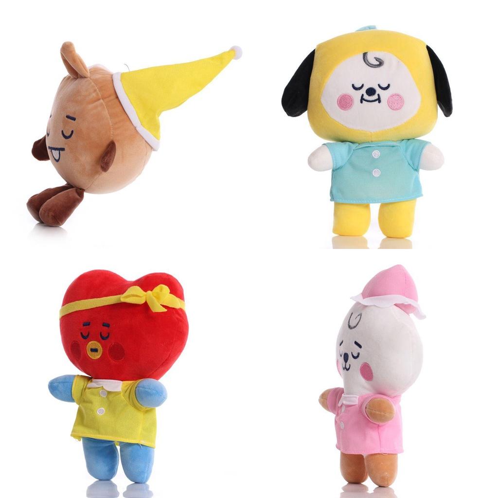 Bt21 Игрушка Плюшевая Набивная Кукла Тата Манг Чимми РДж Койя Куки Шуки Ван Kpop Bts
