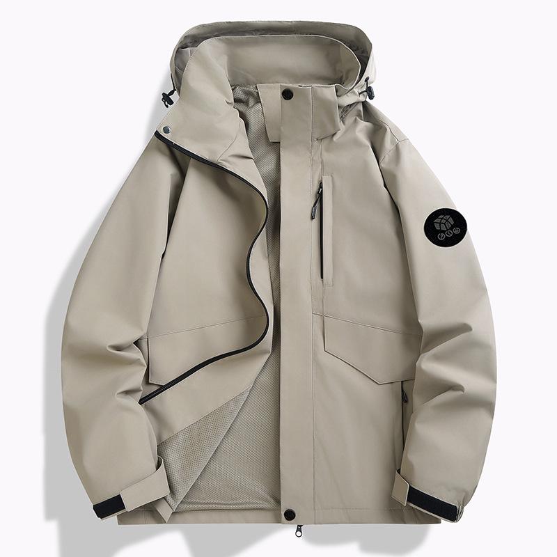 Трендовая женская ветровка 2025: Весна/Осень Водонепроницаемый, Ветрозащитный, Легкий, Свободного кроя для Путешествий, Работы и Альпинизма