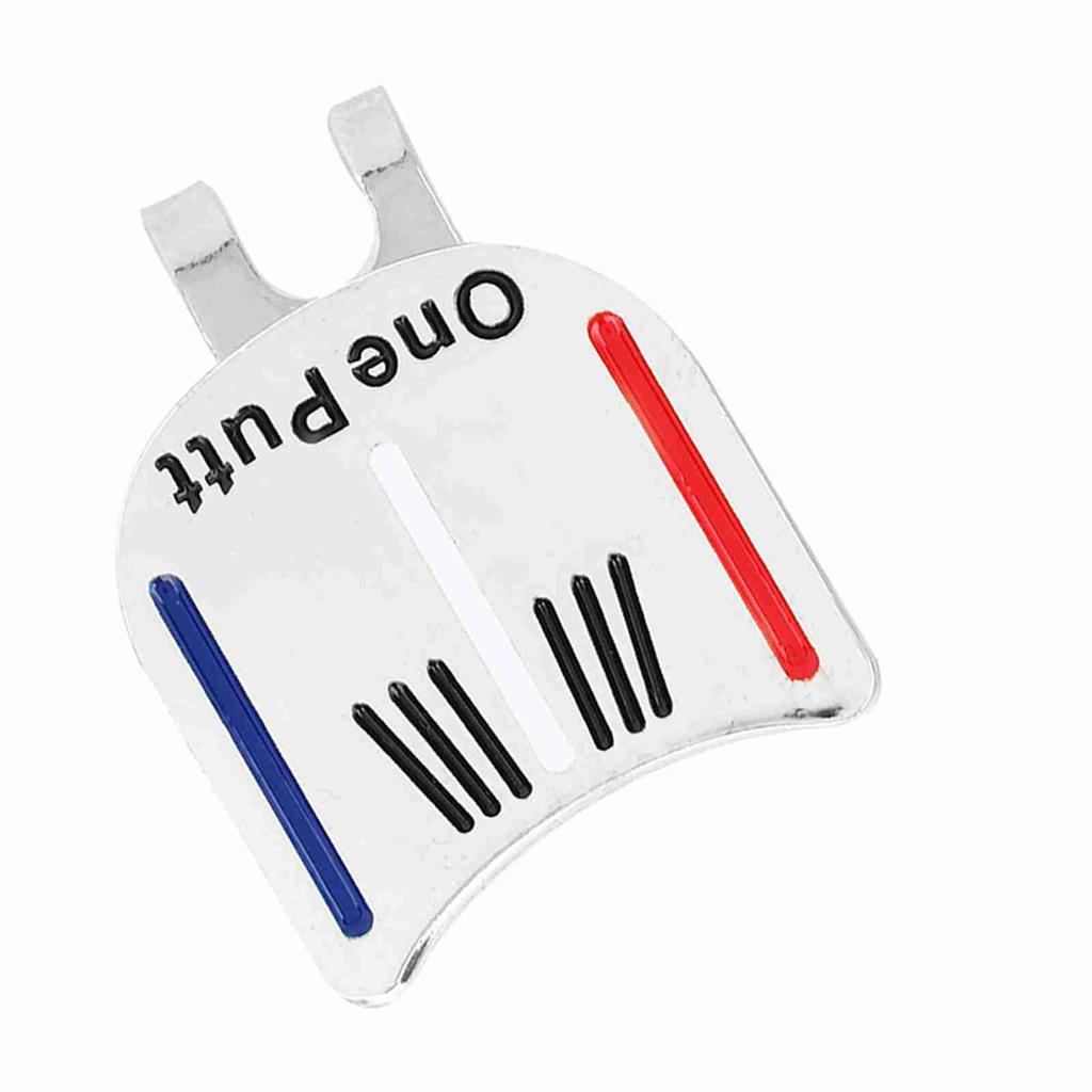 One Putt прочный металлический мини-магнитный маркер для мячей для гольфа, аксессуар для козырька для кепки гольфиста (2 #)