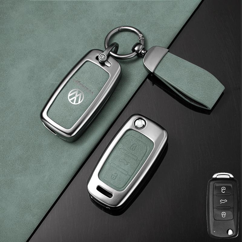 Для VOLKSWAGEN VW Чехол-оболочка для корпуса брелока автомобиля из цинкового сплава Для Volkswagen VW Polo Golf Passat Tiguan Beetle Caddy T5 Up Eos Ke